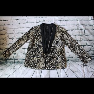 Mossimo | Leopard Print Blazer | Medium